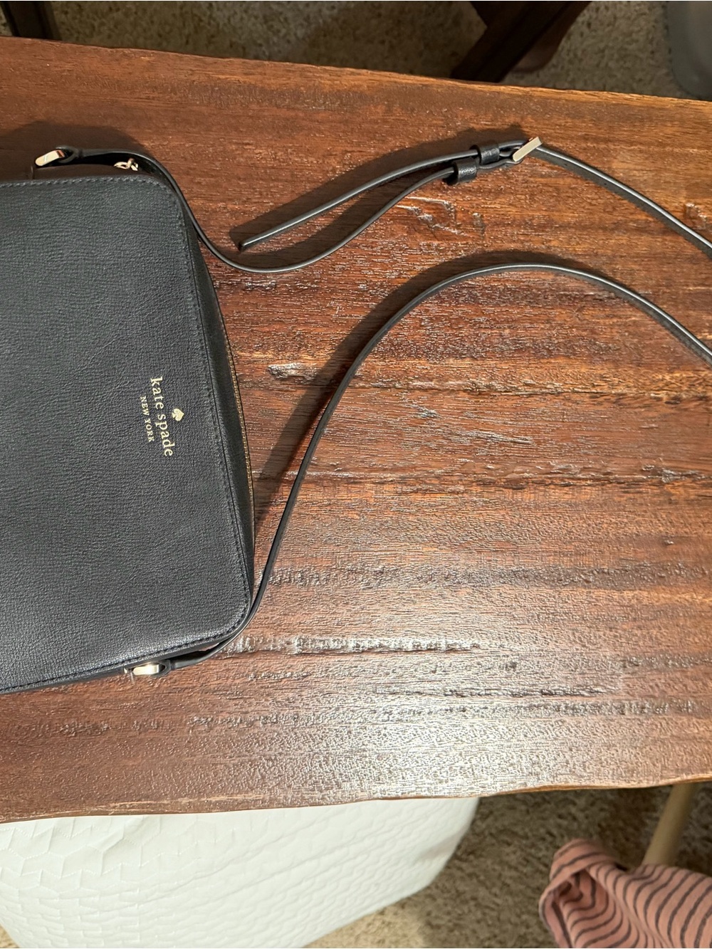 kate spade Black Crossbody Bag - Sleek  Shoulder Bag